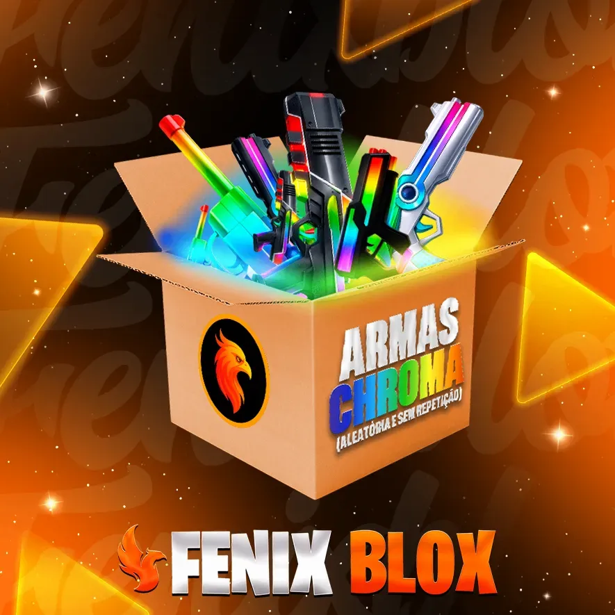 🌈 1x CHROMA ARMA ALEATÓRIA (SEM REPETIÇÃO) 🌈