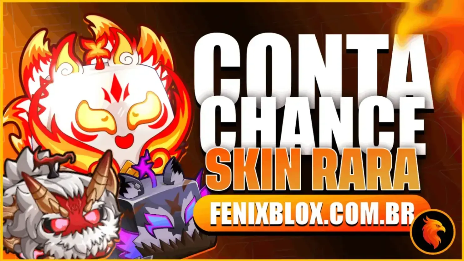 Conta com Chance de Skin Rara + Level Aleatório