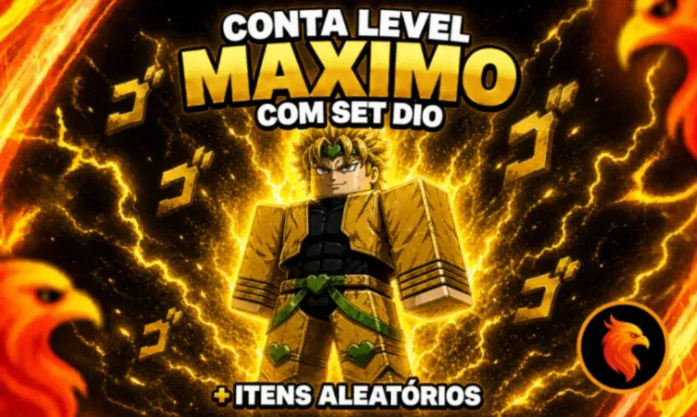 🏆 CONTA LEVEL 16000 🏆 + DIO + F + RANDOM ITENS