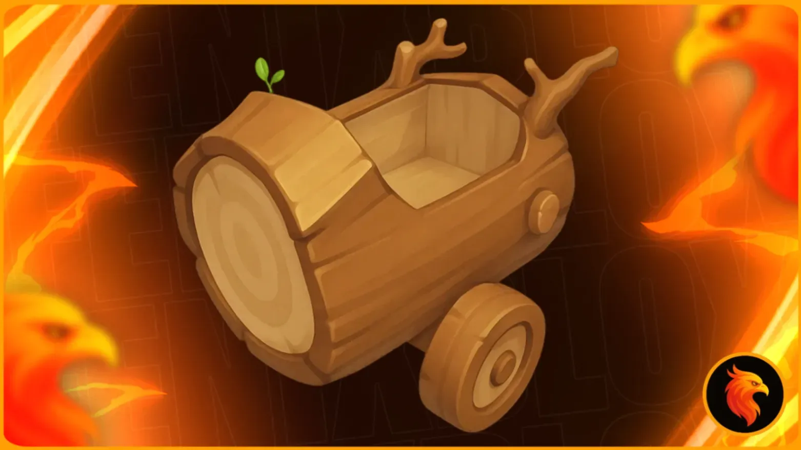 OLD LUMP OF LOG STROLLER